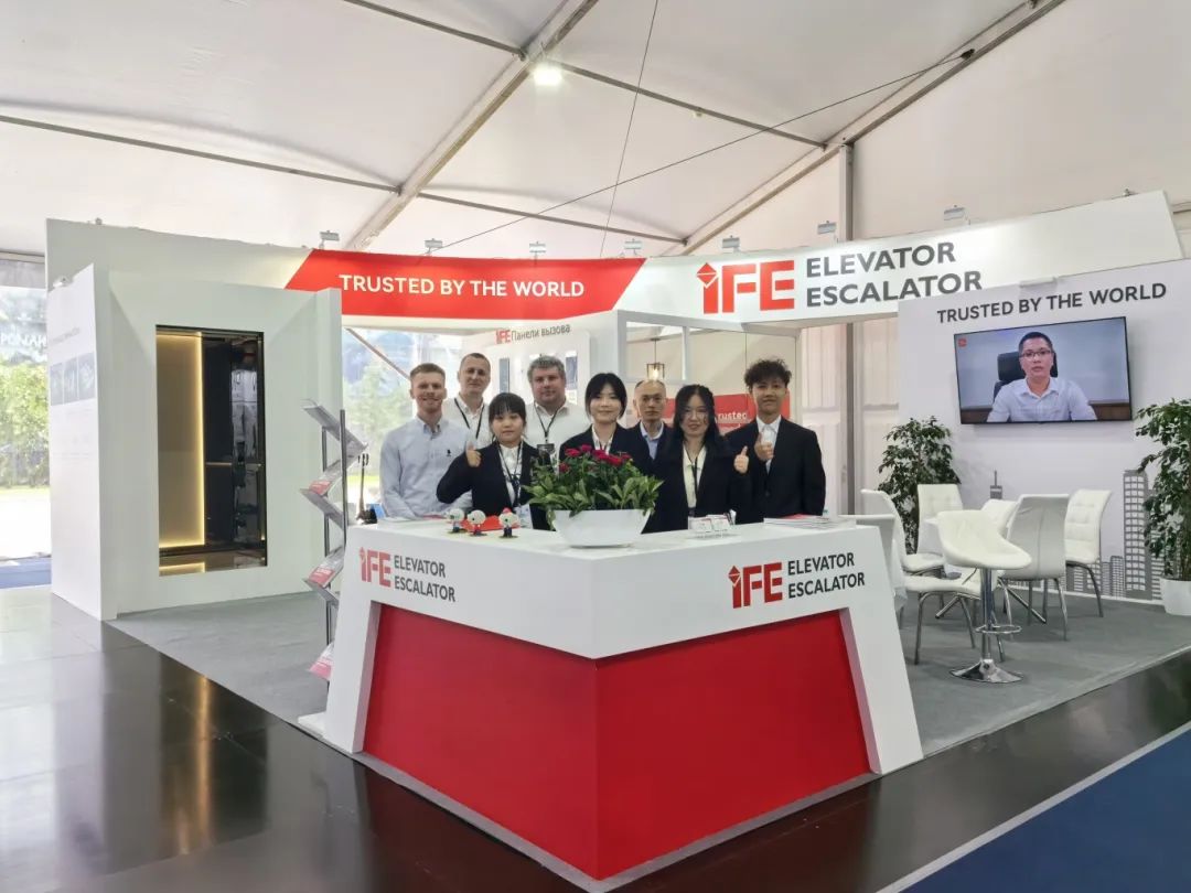 载誉而归!金年会(IFE)闪耀2025俄罗斯莫斯科国际电梯展
